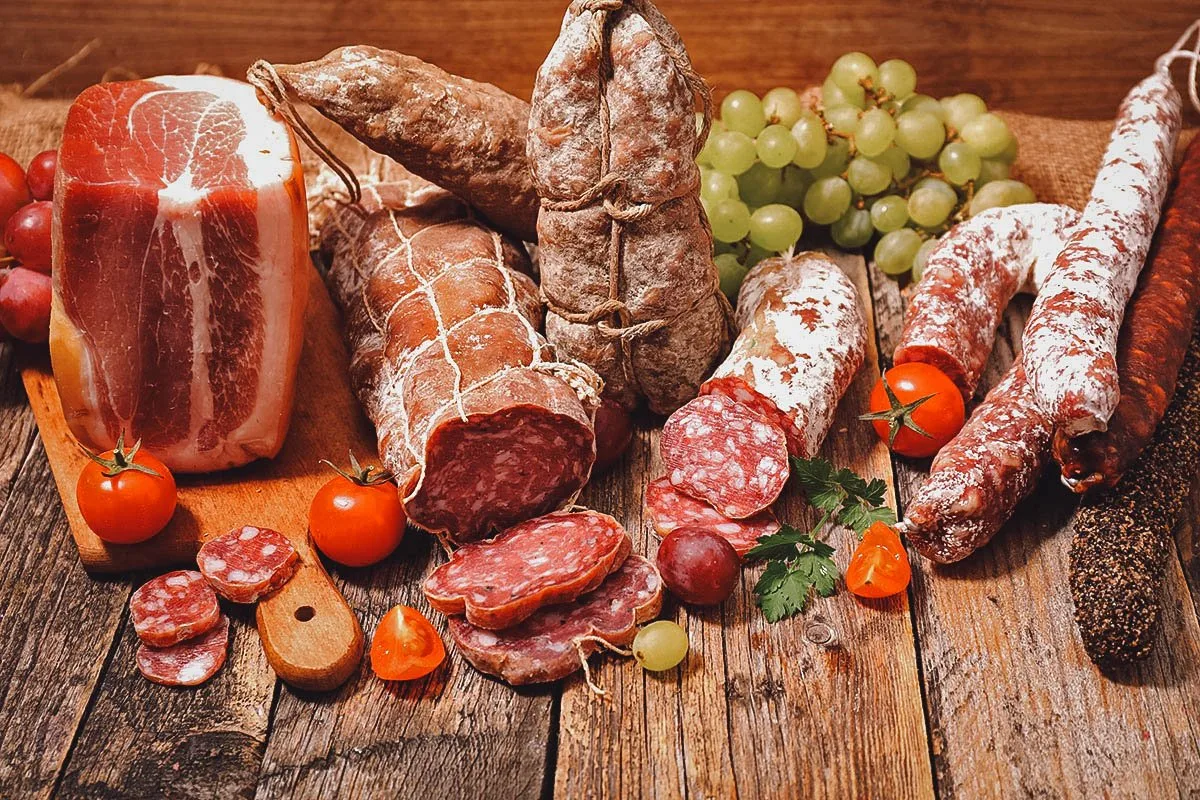 Scottish Food Charcuterie spread