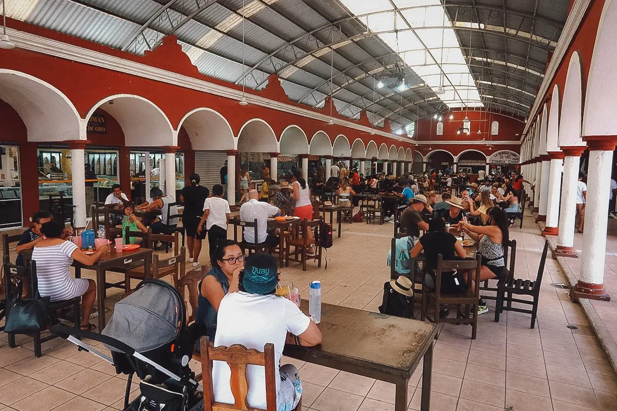 The Best Valladolid Restaurants Bazar Municipal food court