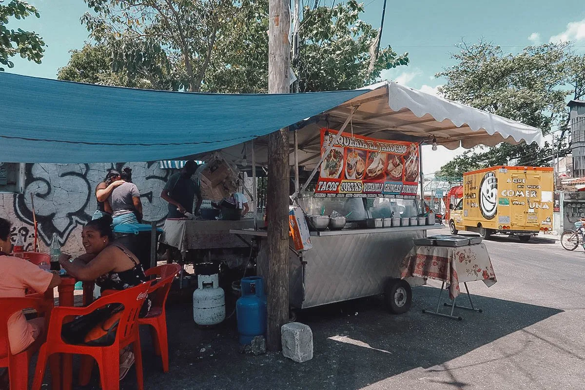 Taqueria El Jarocho roadside stall