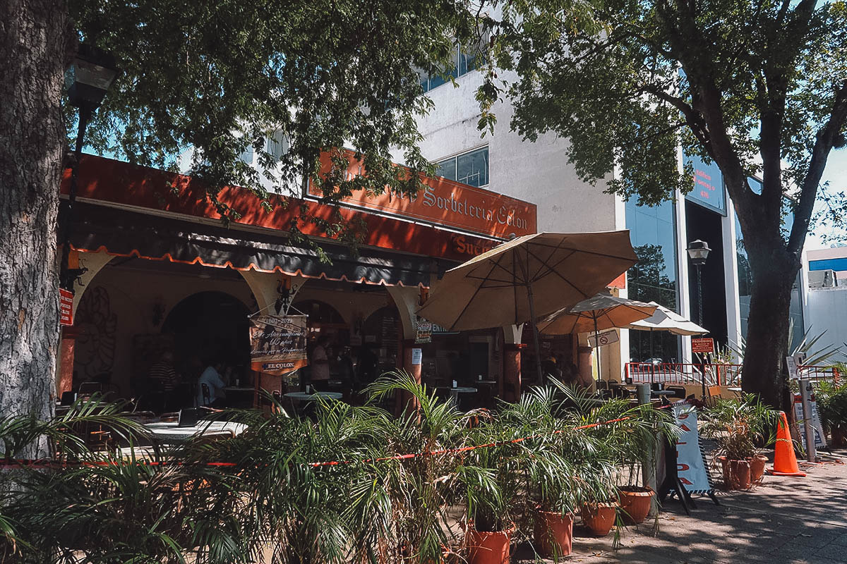 Dulceria y Sorbeteria Colon restaurant in Merida, Mexico