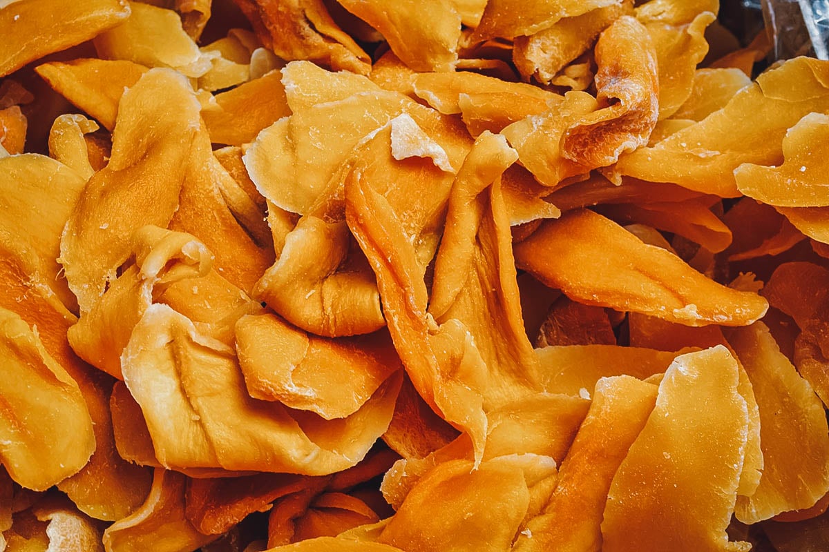 Dried mangoes from Cebu