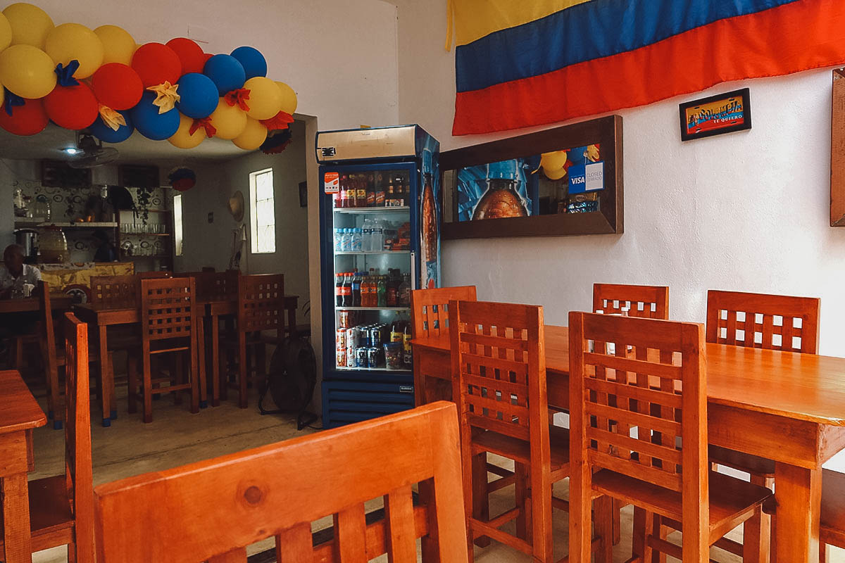 N'taconadas restaurant interior