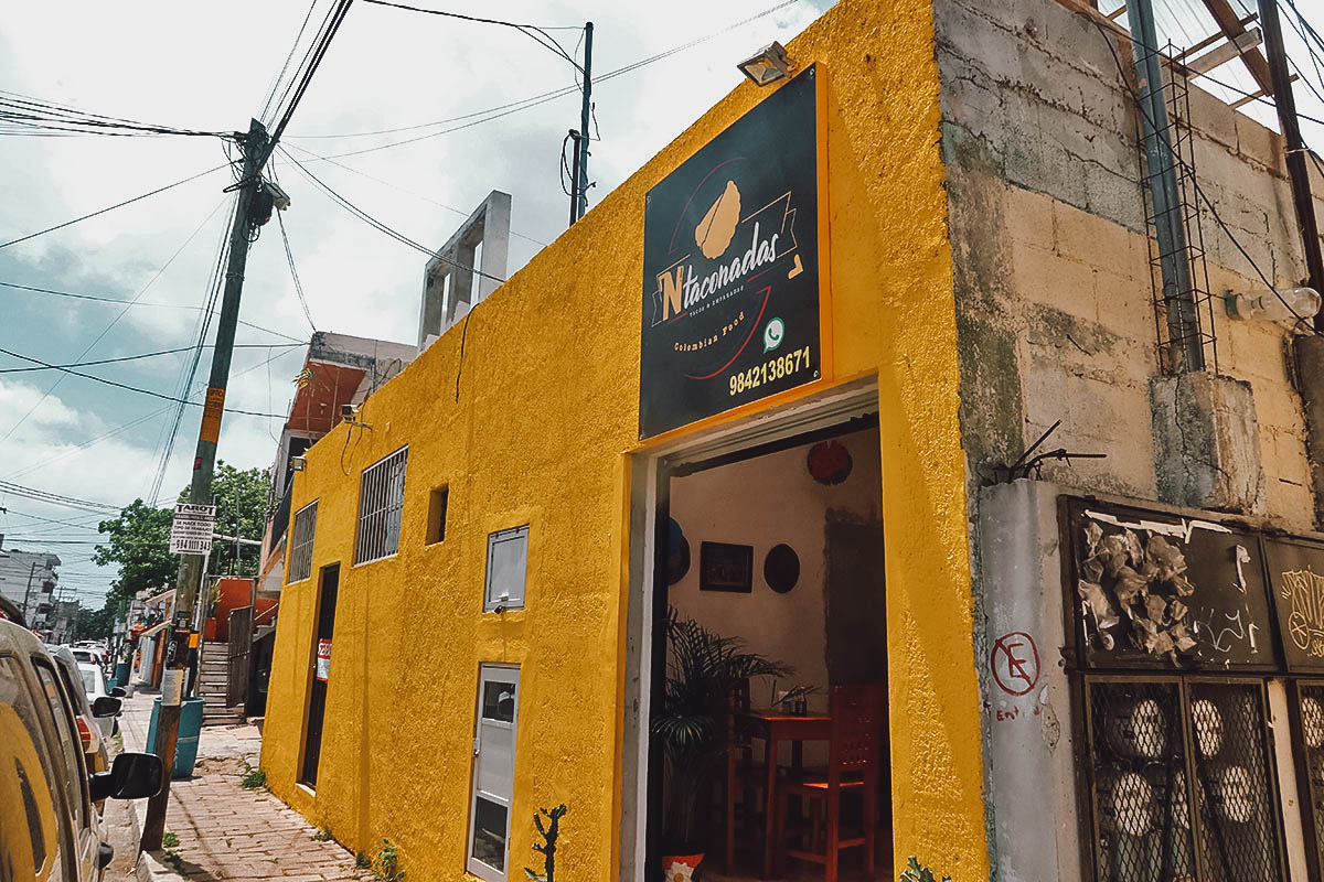 N'taconadas restaurant exterior