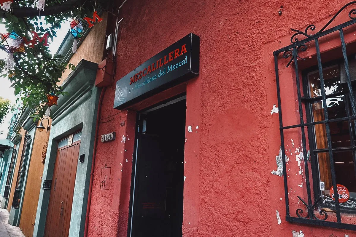 Entrance to Mezcalillera