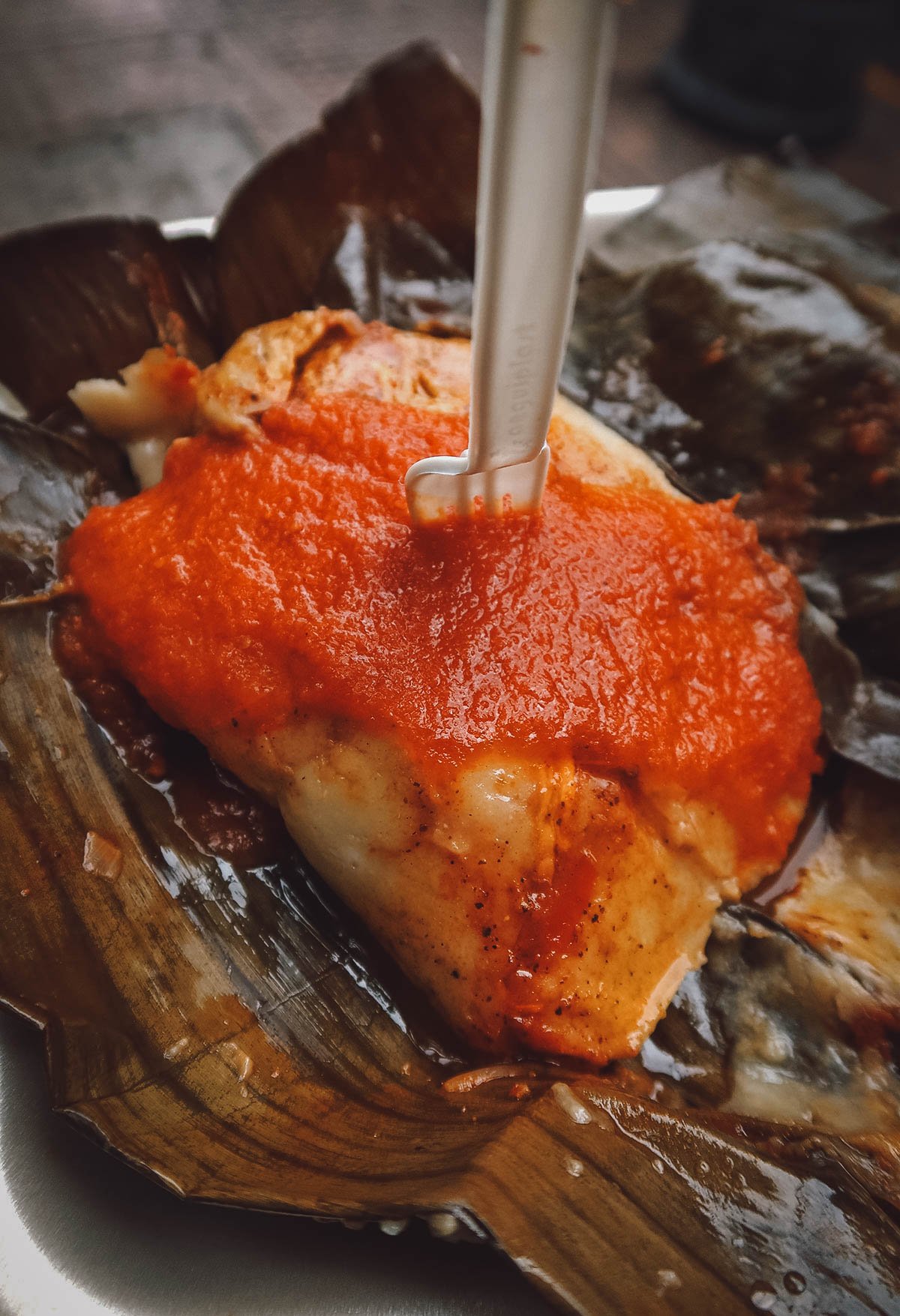 Tamales colados in Merida