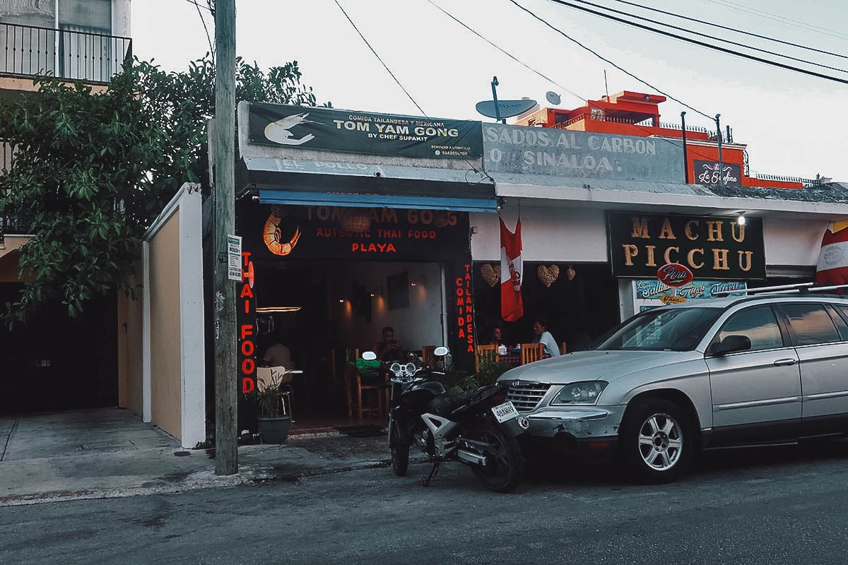 Tom Yam Gong restaurant exterior