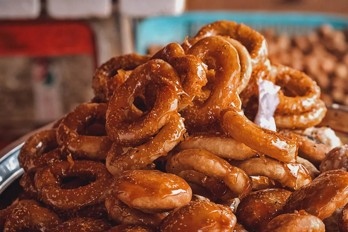 Types of Donuts From Around the World Noum kong donuts in Cambodia