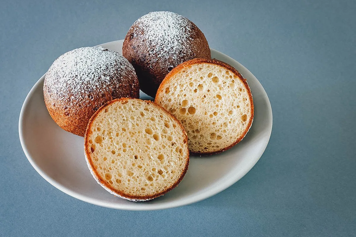 Types of Donuts From Around the World Plate of spurgos donuts