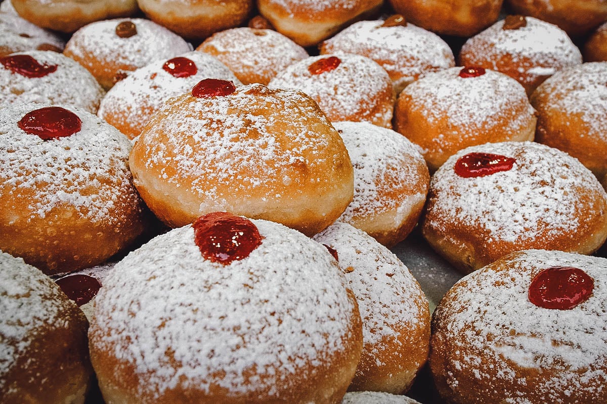 Sufganiyah donuts