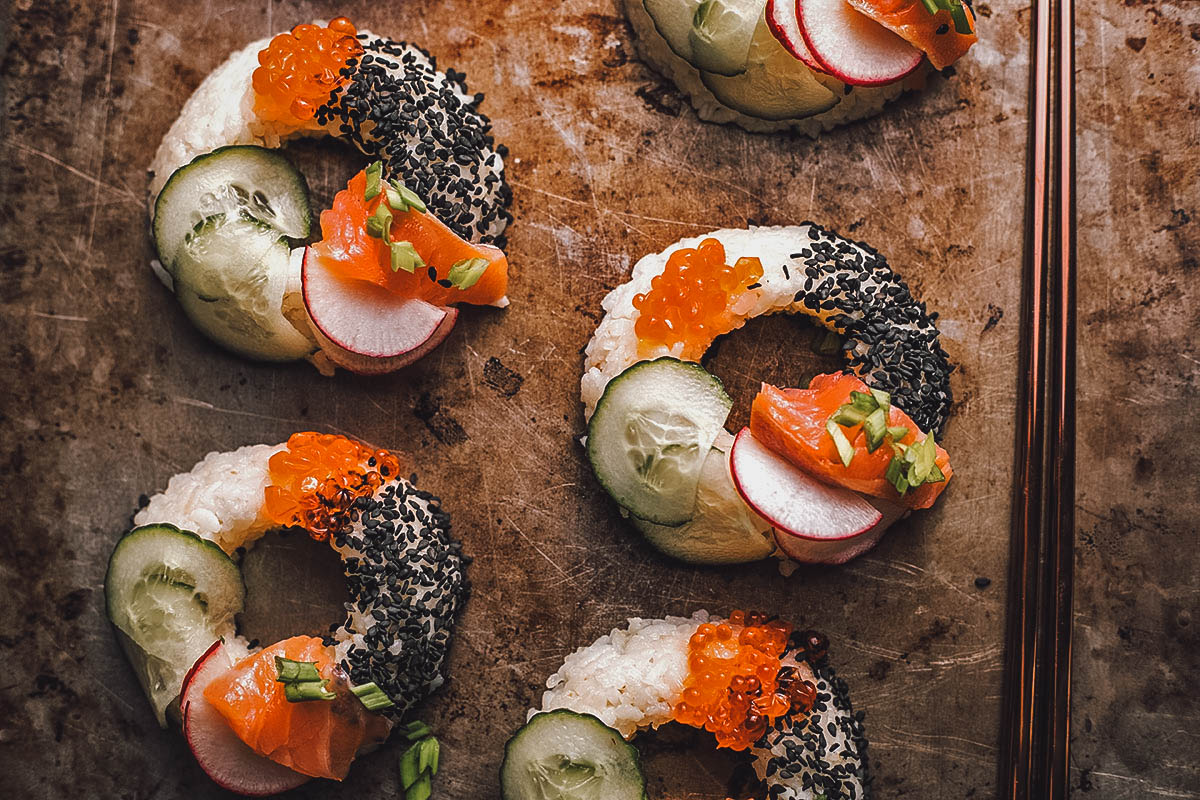 Sushi donuts