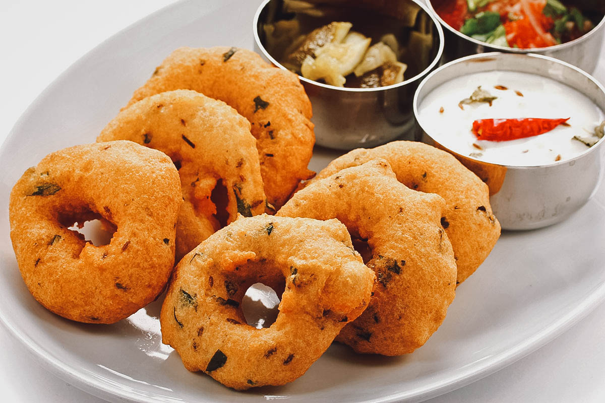 Medu vada donuts