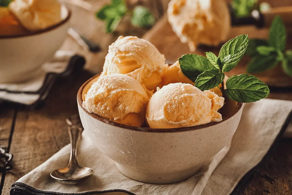 Ice Cream Flavors Butterscotch ice cream