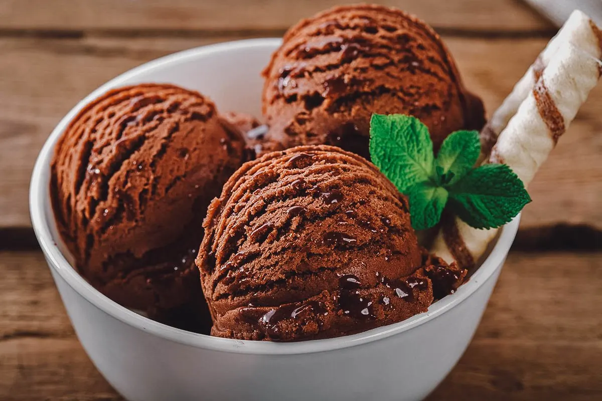 Chocolate ice cream