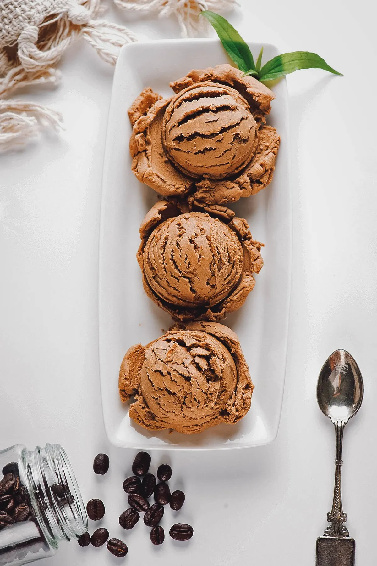 Coffee ice cream