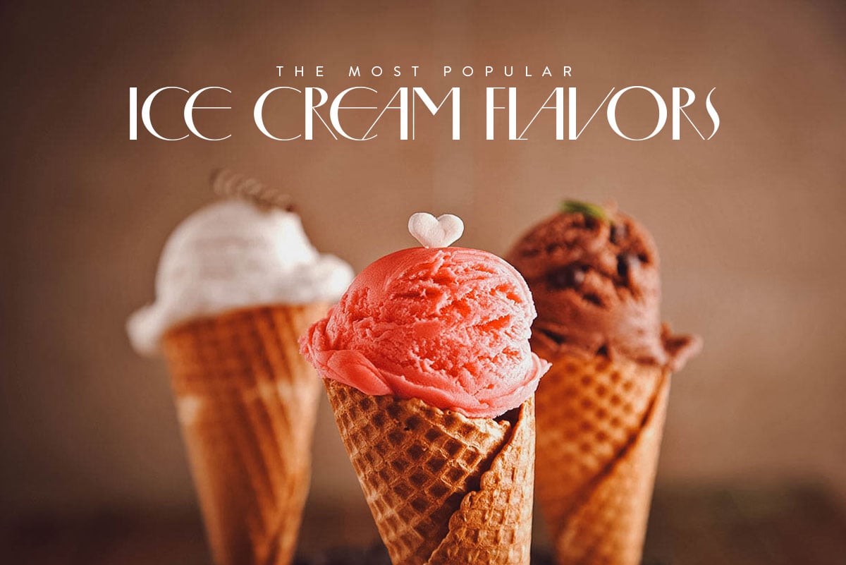 Unique & Natural Ice Cream Flavors You Might Have Never Tasted