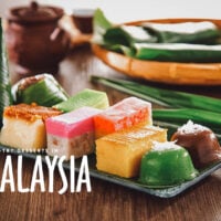 Assortment of Malaysian desserts