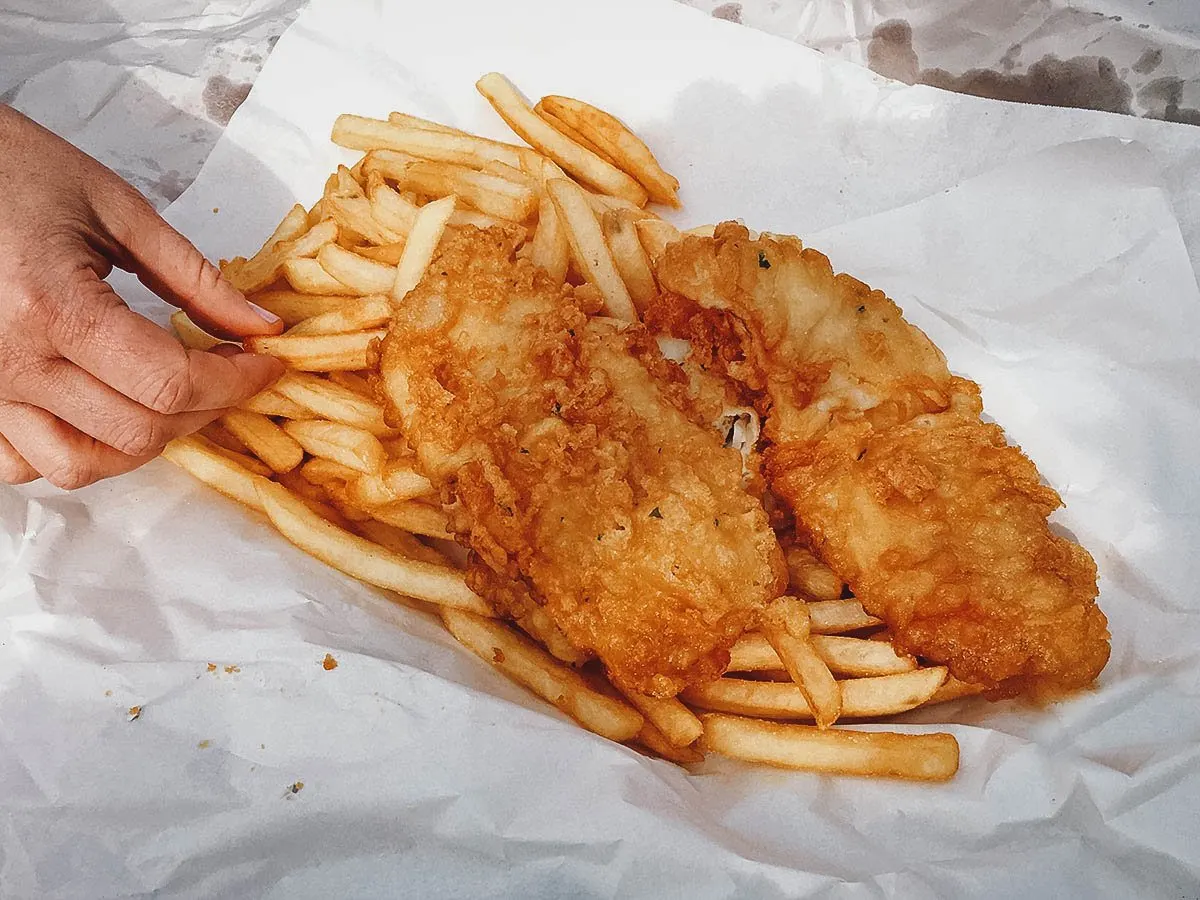 New Zealand Food Guide Fish and chips in New Zealand