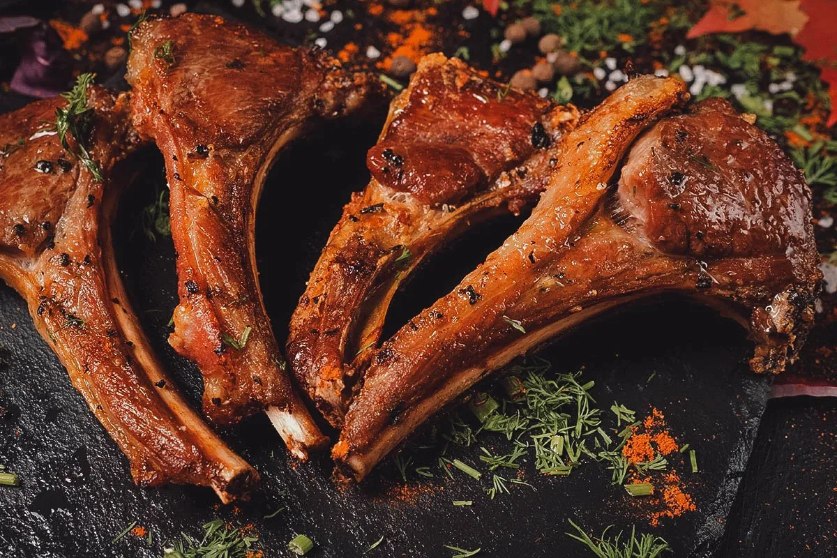 Roast lamb in New Zealand