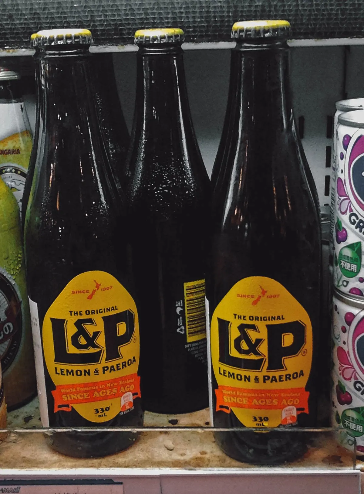 Lemon and Paeroa Soda in New Zealand