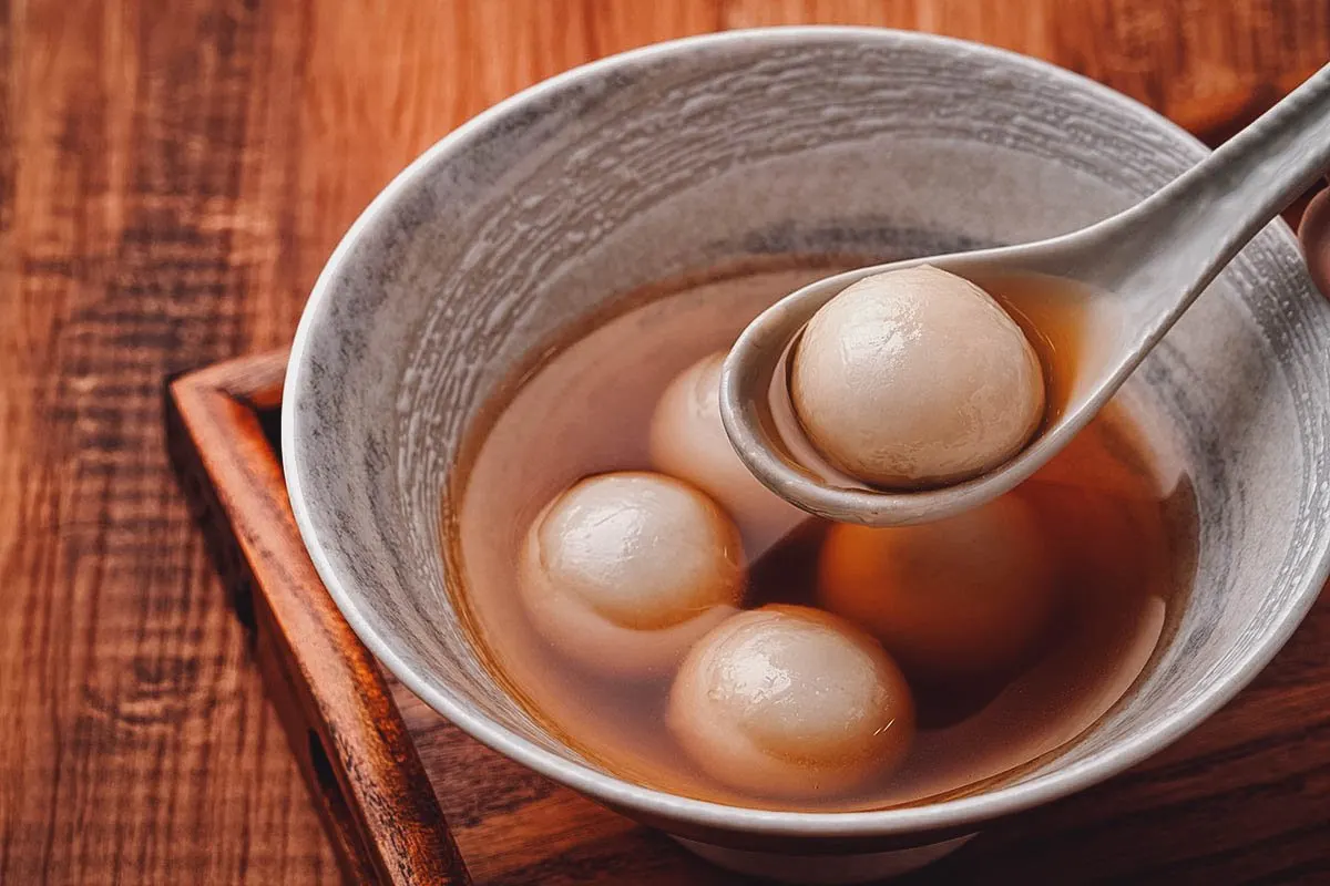 Large tang yuan in Taiwan