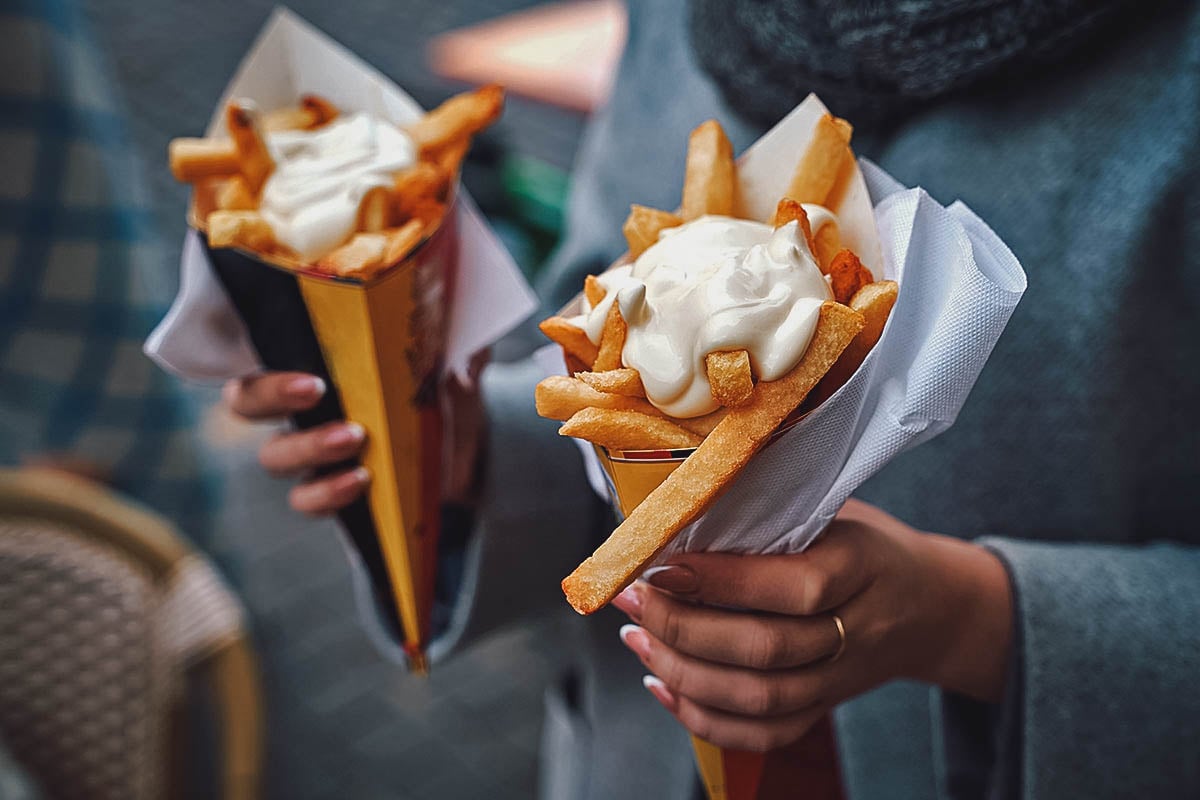 Frites or Belgian fries