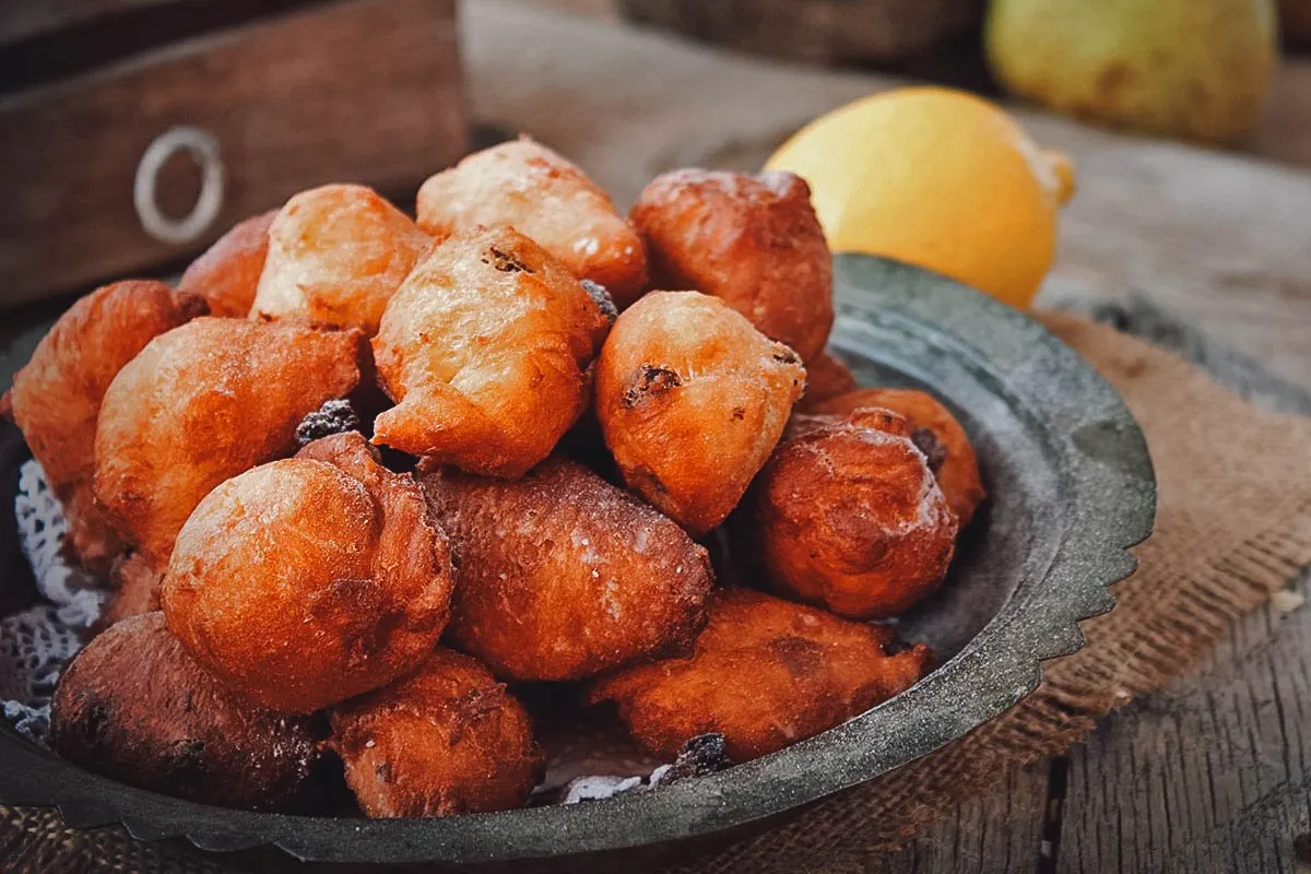 Oliebollen in Belgium