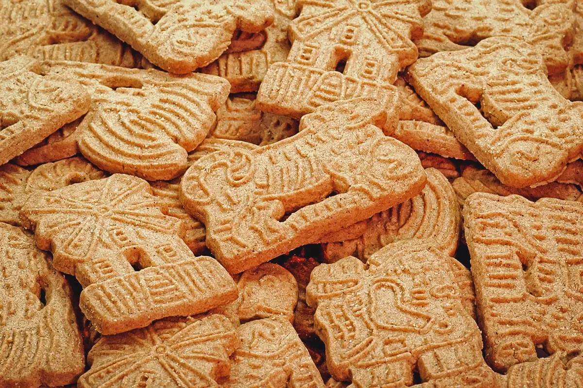 Belgian Speculoos biscuits