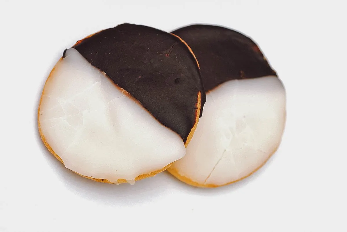 Black and white cookies