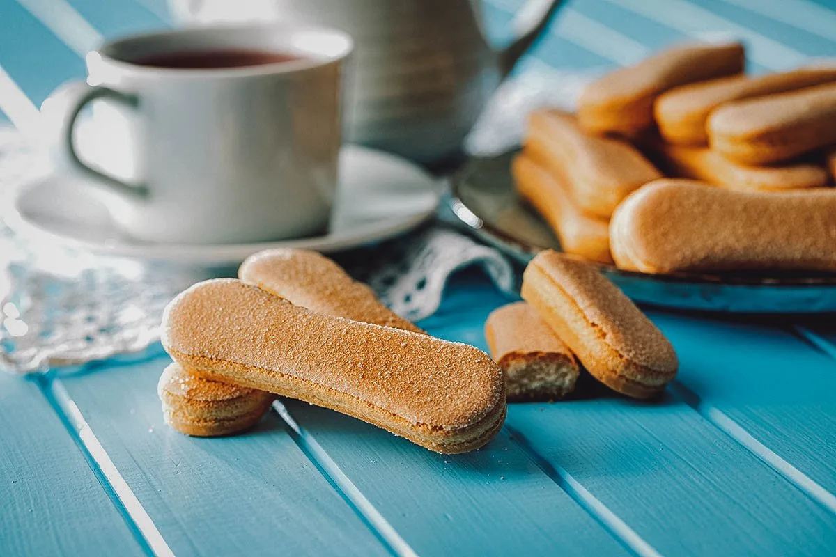 Savoiardi (lady fingers) cookies