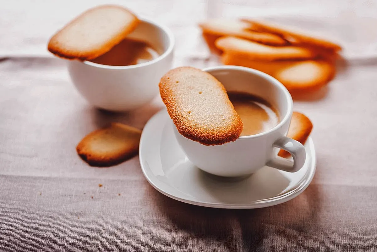 Lengua de gato cookies