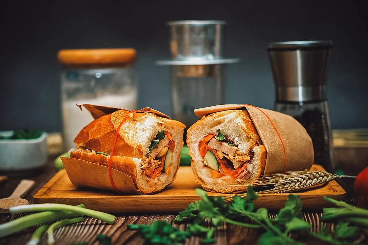 Banh mi sandwich