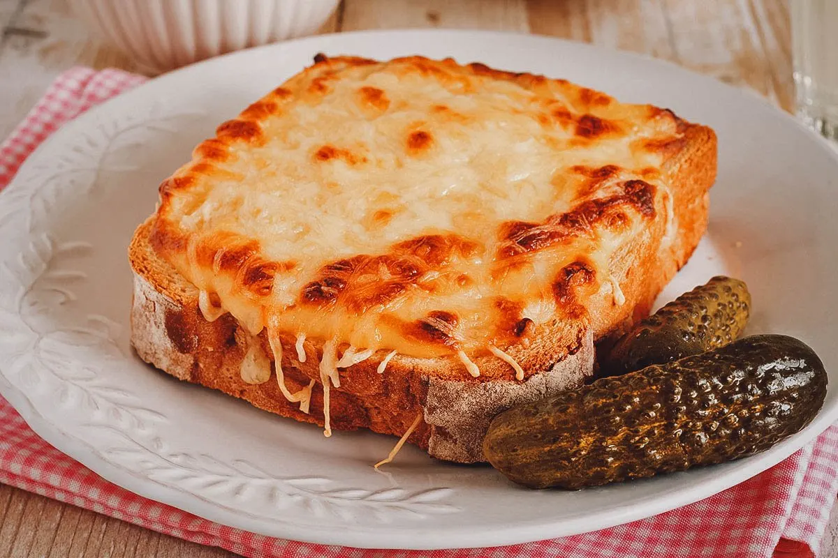 Croque monsieur sandwich