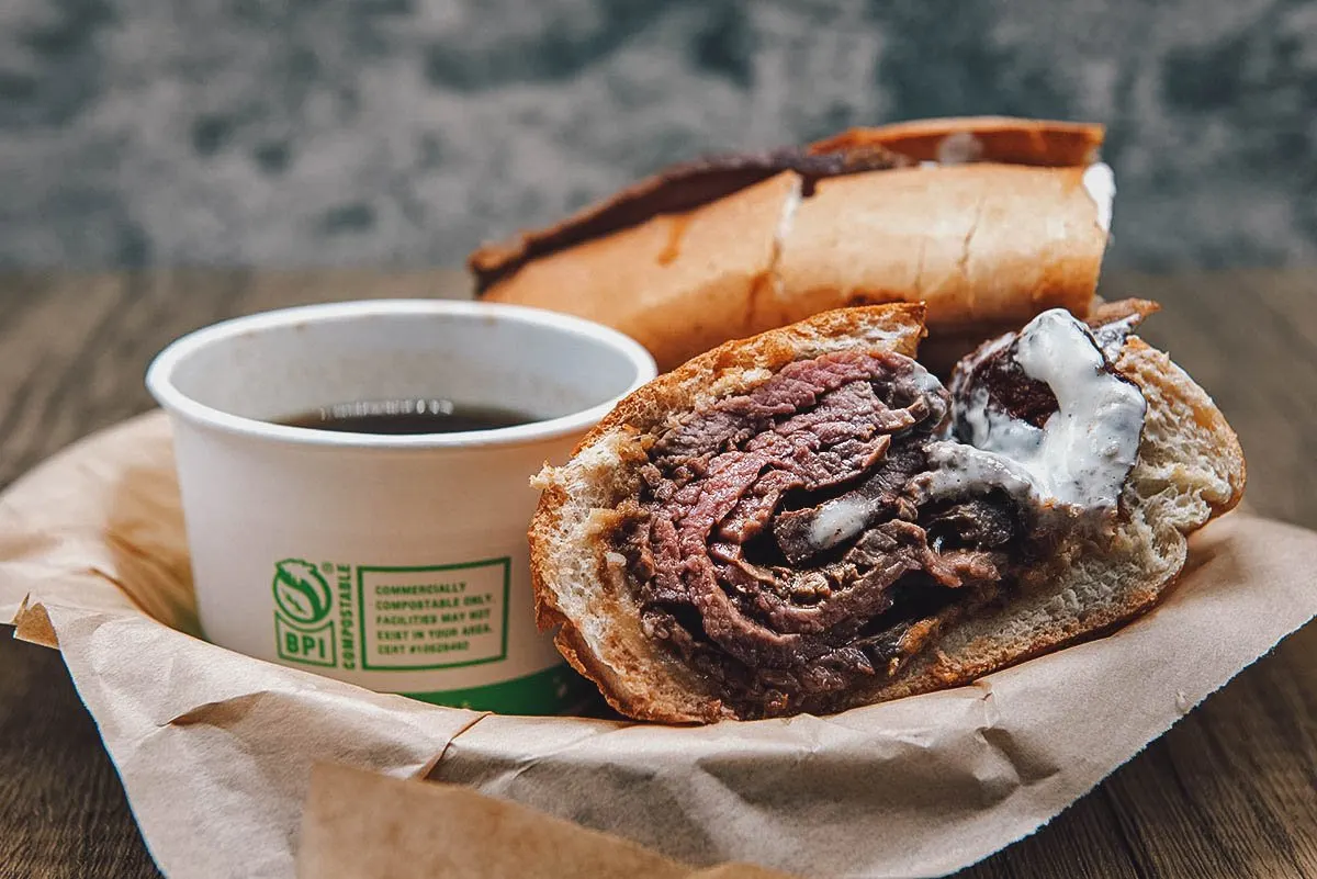 French dip sandwich