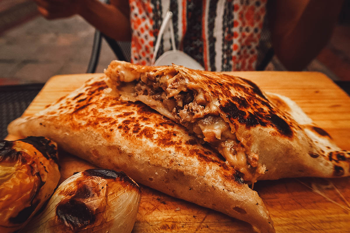 Burrito at Norteño Style in Queretaro