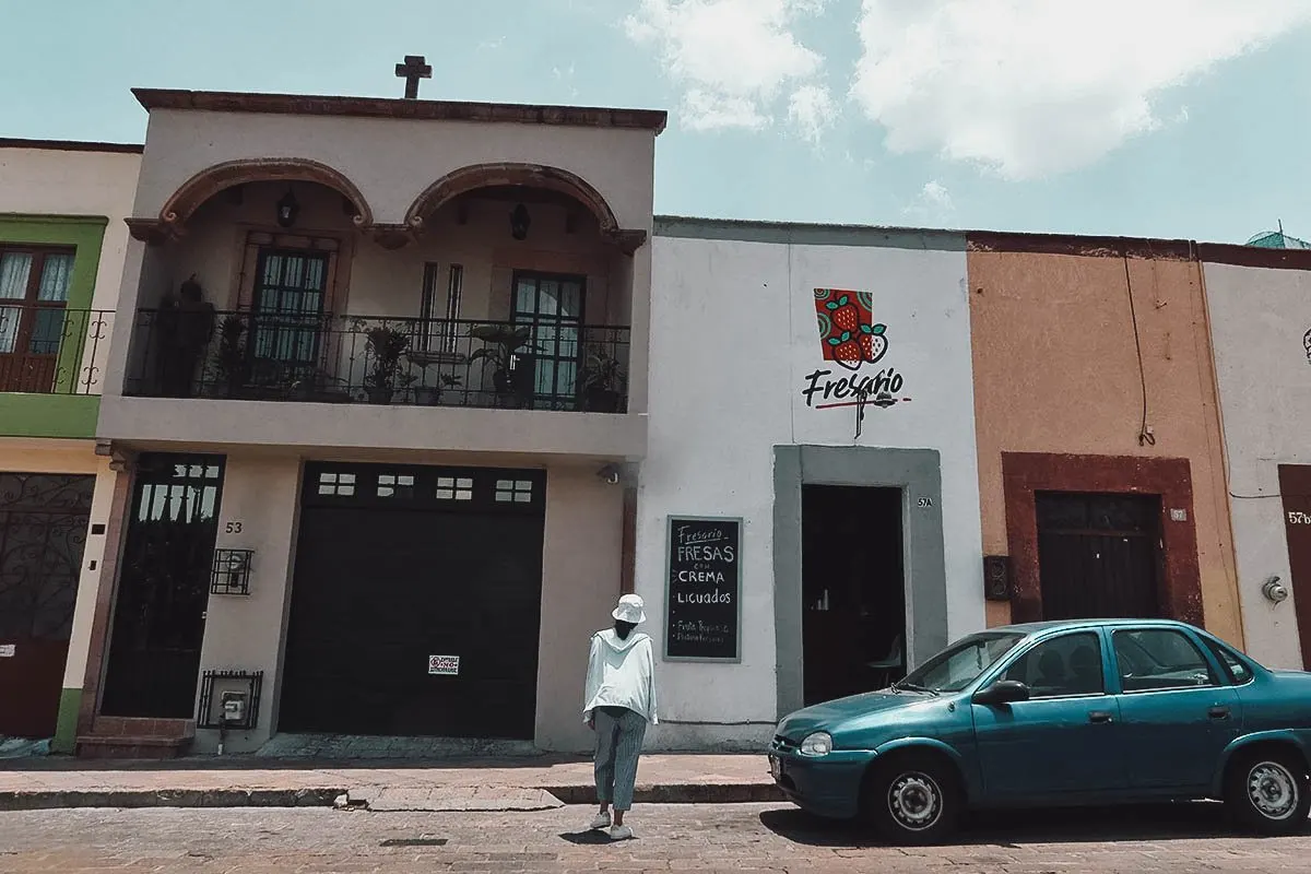 Entrance to Fresario in Queretaro