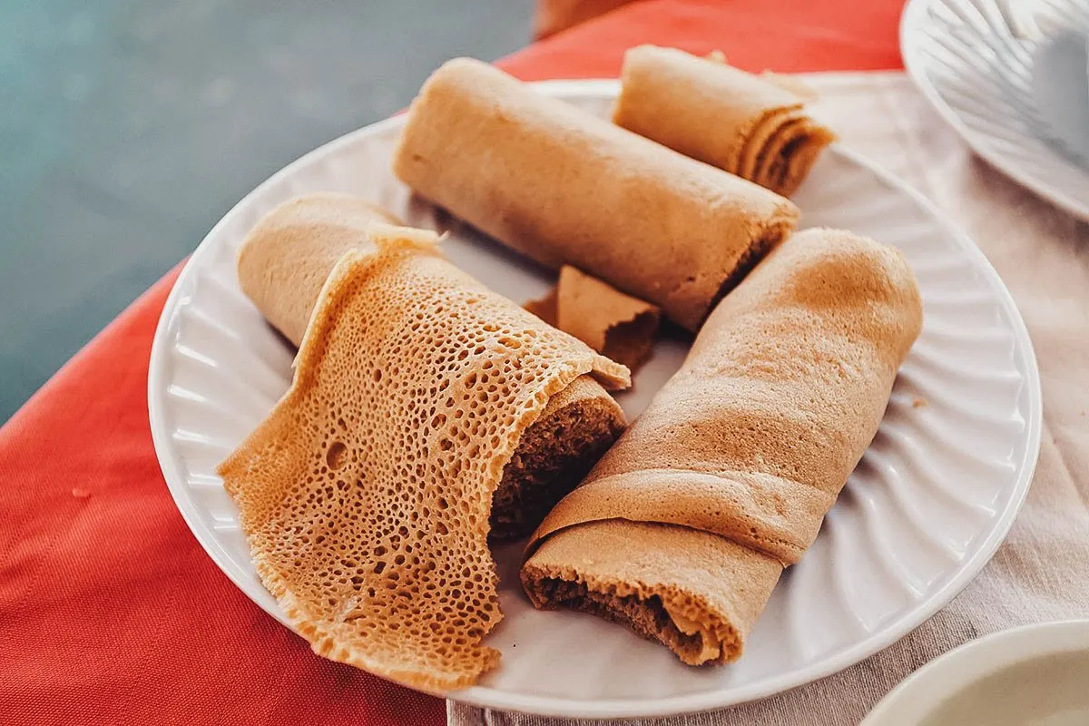 Types of Bread Injera