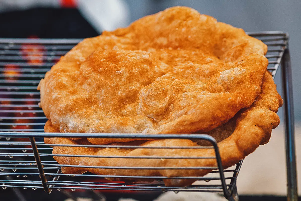 Hungarian langos