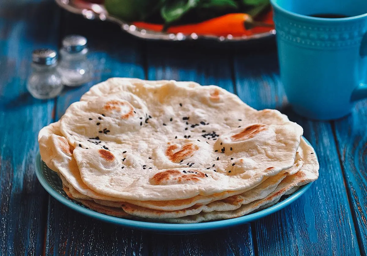 Types of Bread Pita bread