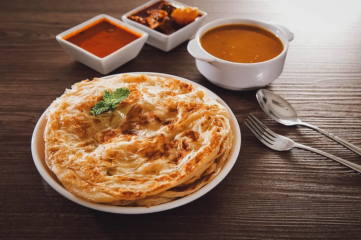 Types of Bread Roti canai