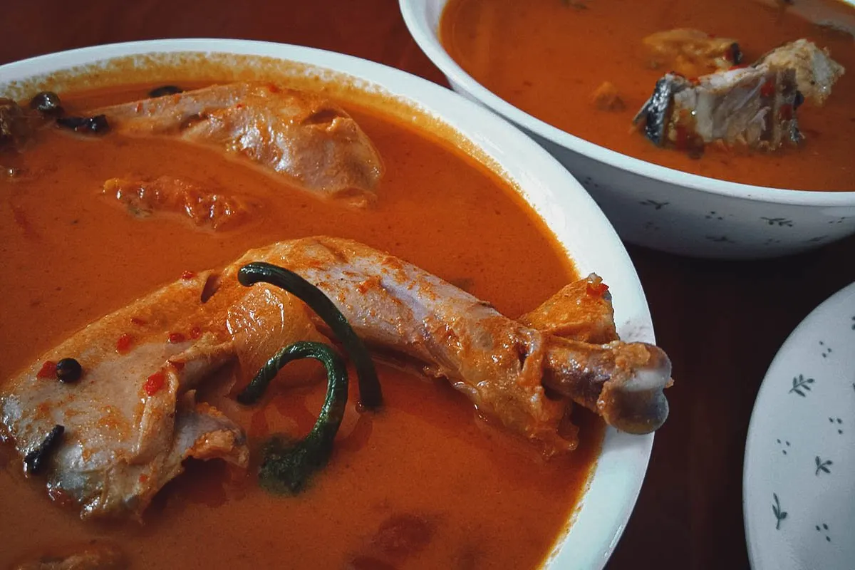 Malaysian Food Guide Kari ayam