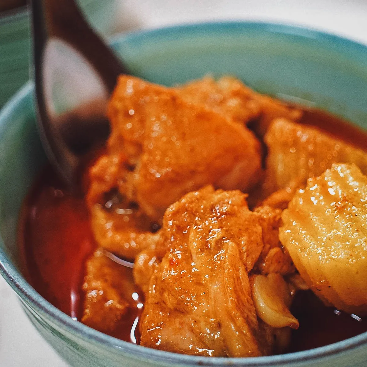 Thai Food Guide Massaman curry, a popular Thai food with Muslim influences