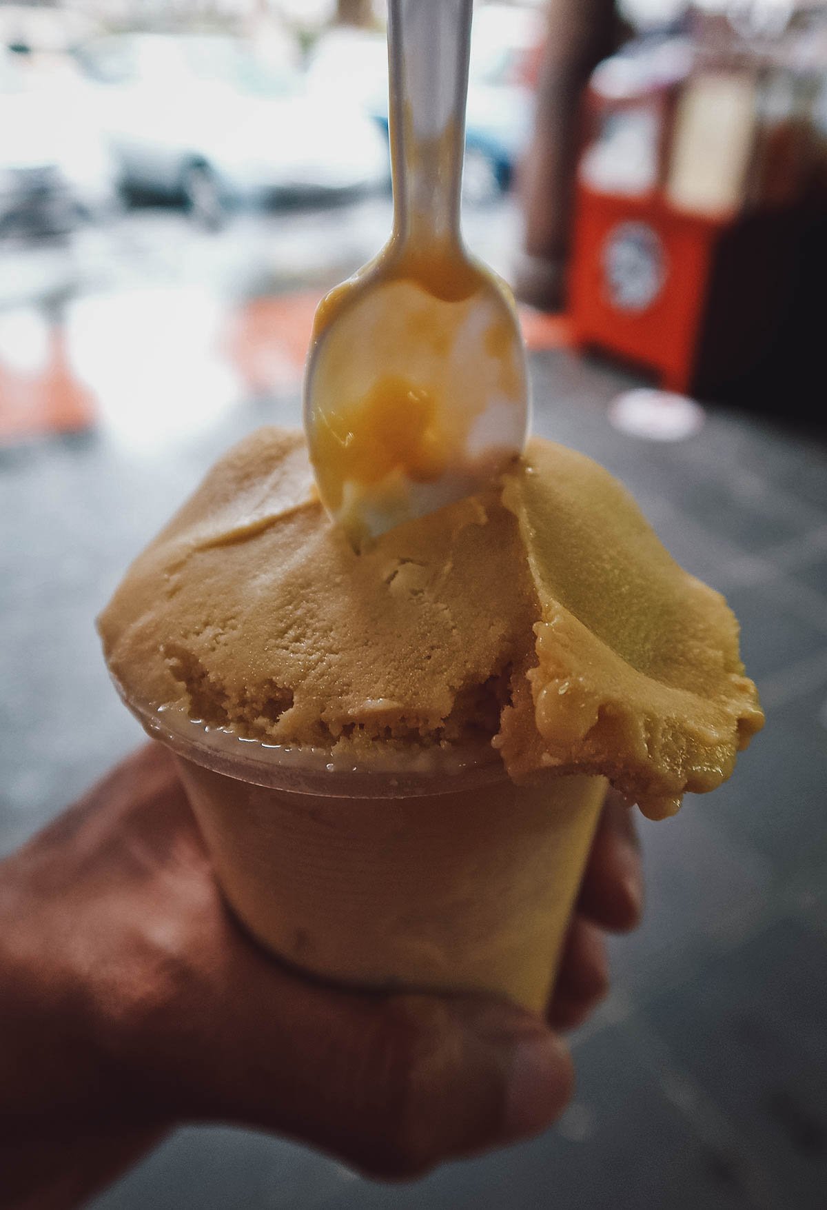 Nieve de Pasta in Patzcuaro, Michoacan