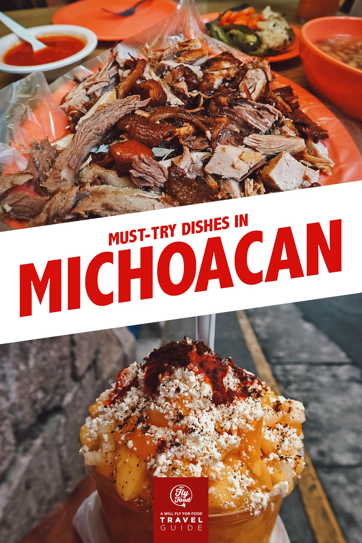 Carnitas and gaspachos in Morelia, Michoacan