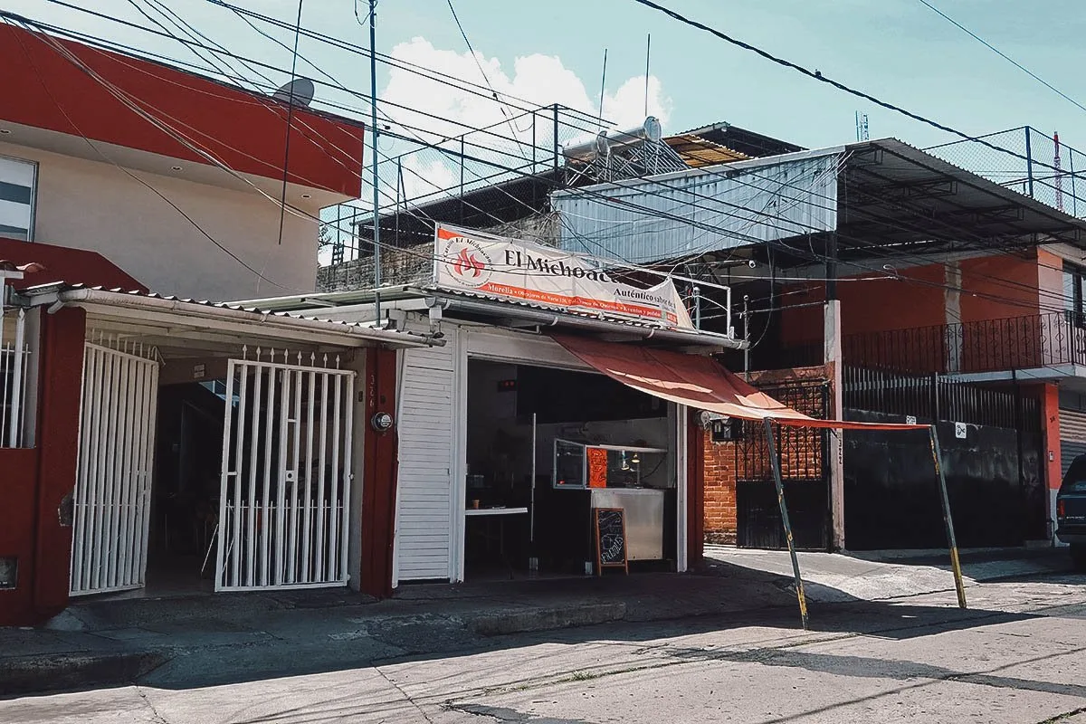 Carnitas El Michoacano exterior