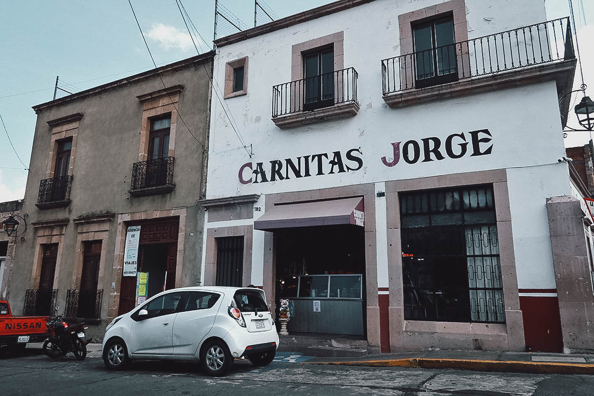 Carnitas Jorge exterior