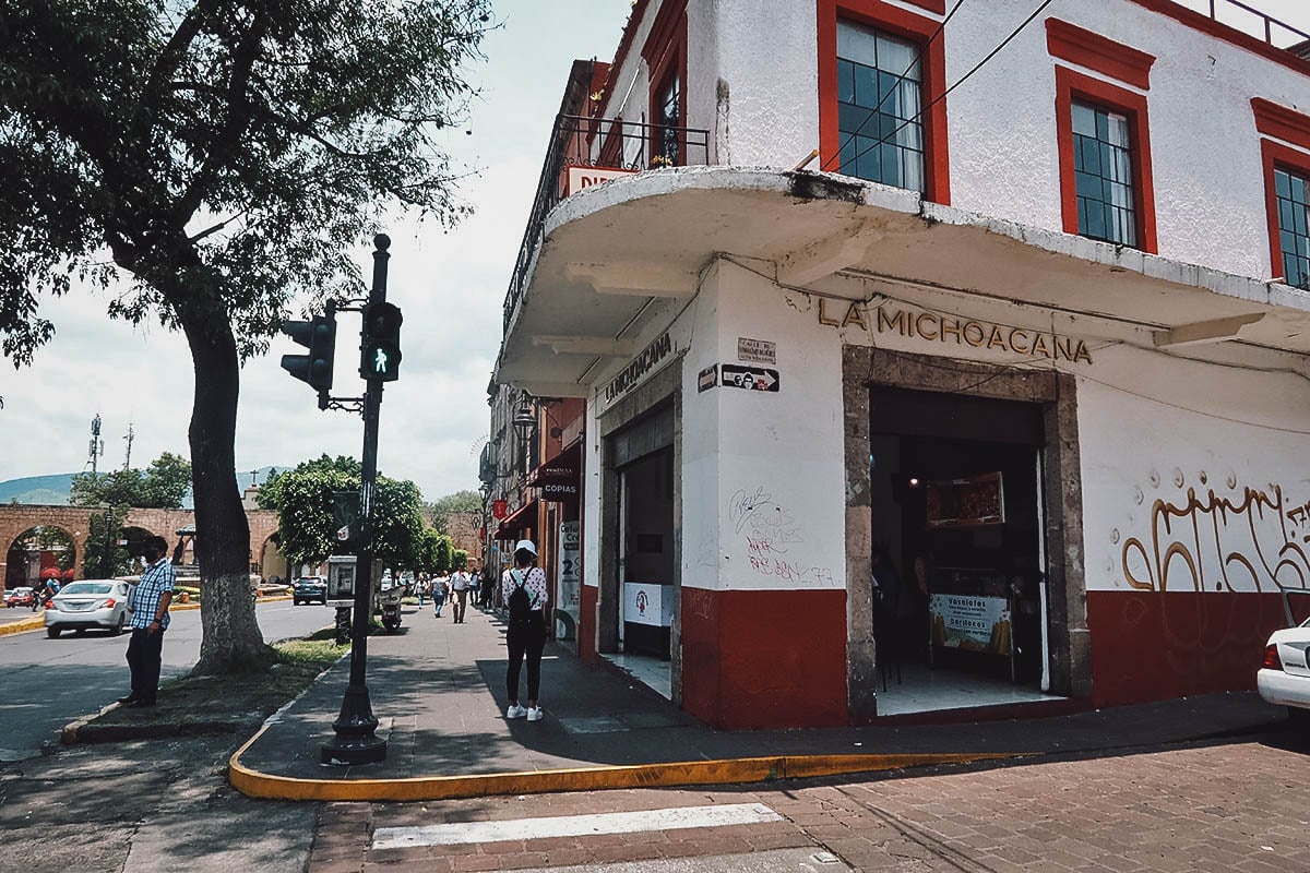 La Michoacana ice cream shop