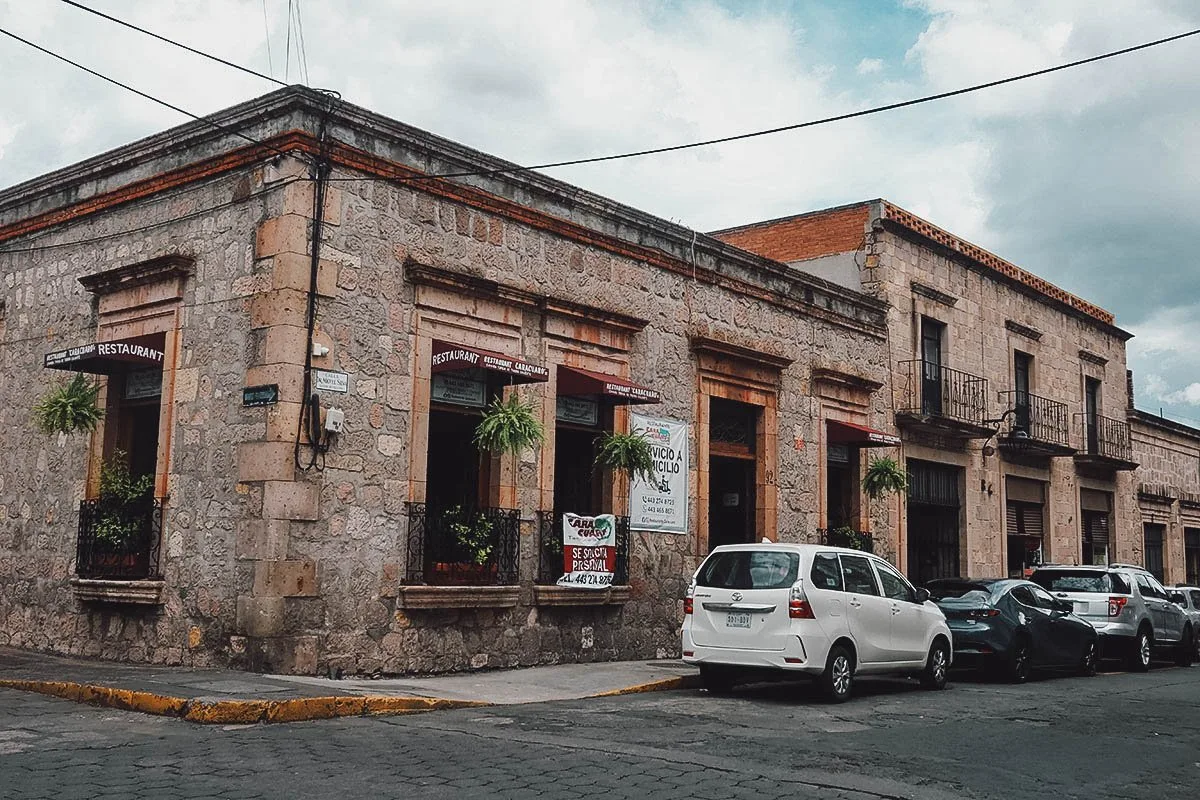 Restaurante Caracuaro exterior