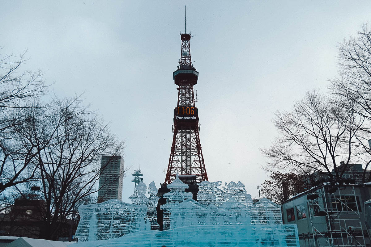 Sapporo TV Tower in Sapporo, Hokkaido, Japan