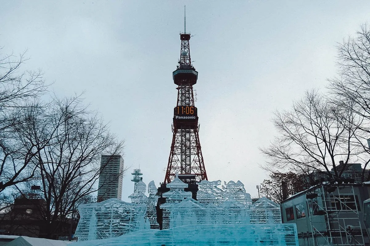 Sapporo TV Tower in Sapporo, Hokkaido, Japan