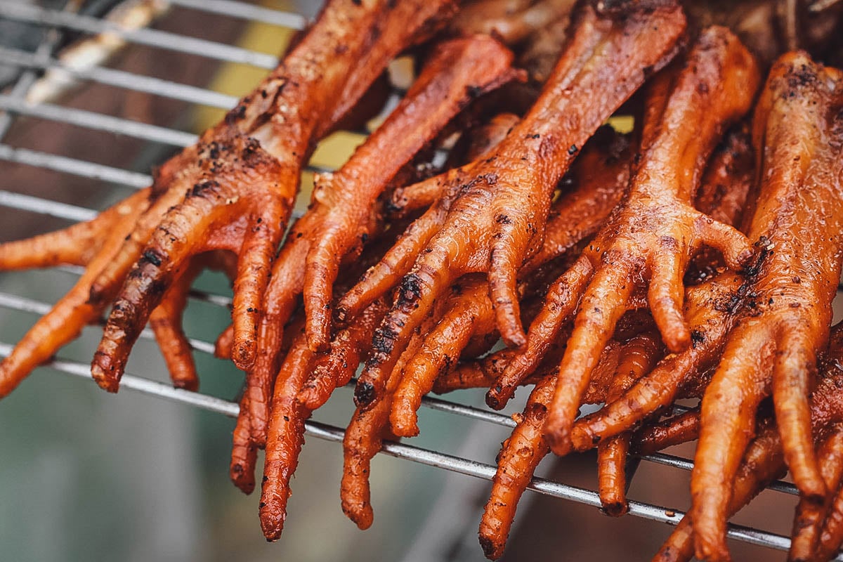 Filipino-style chicken feet